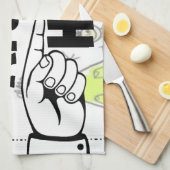 Voeg uw eigen Kunstwerk of Kunstwerk van het Kind Theedoek (Quarter Fold)