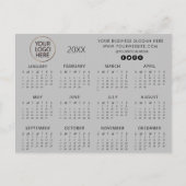 voeg uw eigen logo aangepaste tekst 2024 Agenda to Briefkaart (Voorkant)