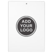 Voeg uw eigen logo- en tekstzaken toe klembord (Achterkant)