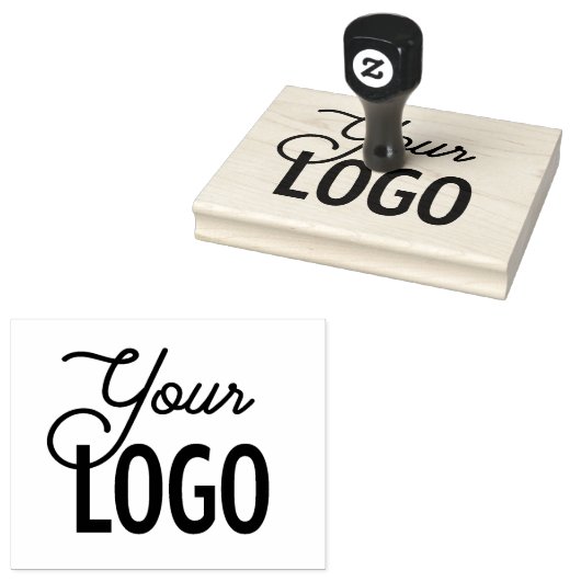 Voeg uw eigen Logo of afbeelding toe Rubberstempel (Gestempeld)