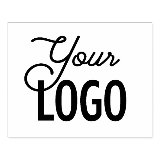 Voeg uw eigen Logo of afbeelding toe Rubberstempel (Afrduk)