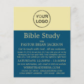 Voeg uw eigen Logo toe, Christelijke Bijbelklasse  Flyer (Voorkant)