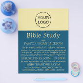 Voeg uw eigen Logo toe, Christelijke Bijbelklasse Flyer (Enkel)