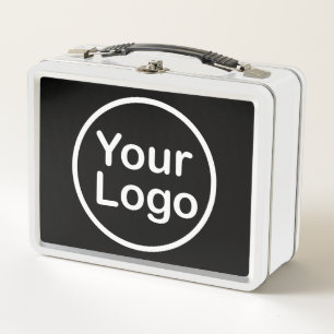 Voeg uw eigen logo toe   Zwarte achtergrond