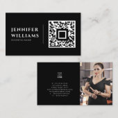 Voeg uw eigen logo van de afbeelding de douane en visitekaartje (Voorkant / Achterkant)