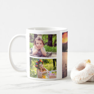 Voeg uw eigen Mok voor 5 fotocollage toe