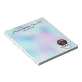 Voeg uw eigen naam en offerte Notitieblok (Schuin)