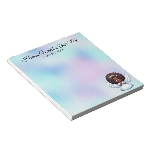 Voeg uw eigen naam en offerte Notitieblok (Schuin)