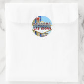 VOEG UW EIGEN NAAM LAS VEGAS Sticker TOE! (Tas)