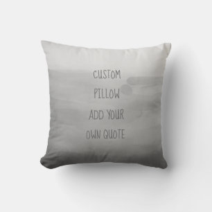 voeg uw eigen offerte met waterverf voor proefproj kussen