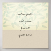 voeg uw eigen ontwerp van de waterverf van het cit poster (Voorkant)