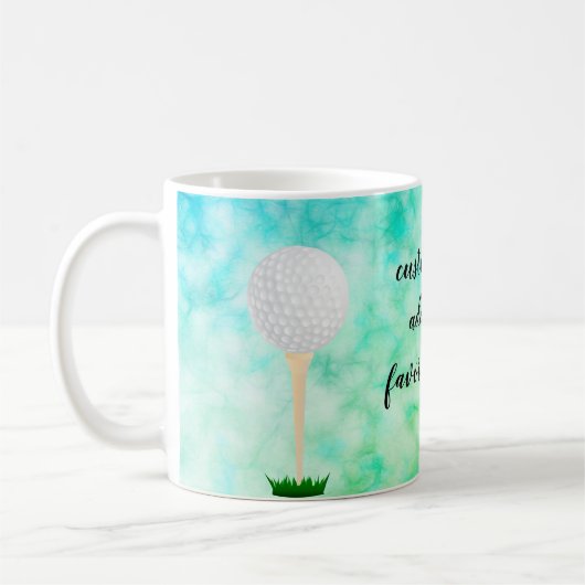 voeg uw eigen ontwerp voor aangepaste mok golf bal (Links)