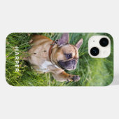 Voeg uw eigen persoonlijke foto Pet Dog persoonlij Case-Mate iPhone Case (Achterkant (horizontaal))
