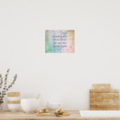 voeg uw eigen poster met gekraakte streekvormig on (Keuken)