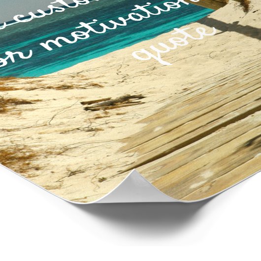 Voeg uw eigen Poster van het Citaat van de Douane  (Hoek)