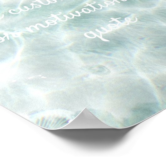 Voeg uw eigen Poster van het Citaat van de Douane  (Hoek)