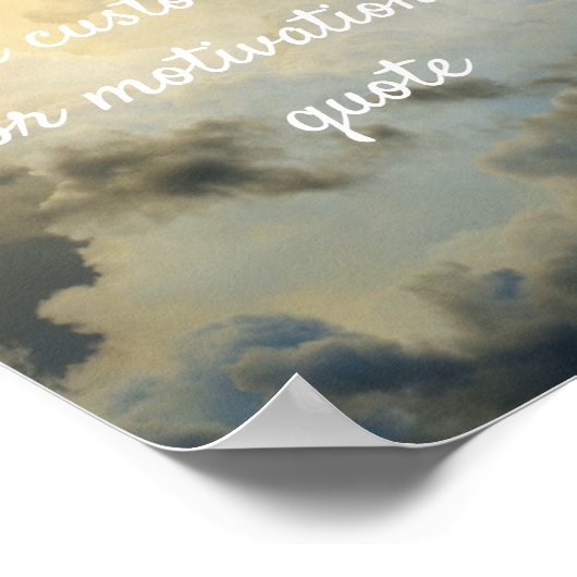 Voeg uw eigen Poster voor aangepaste offertes toe  (Hoek)