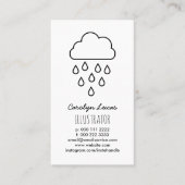 Voeg uw eigen professionele Illustrator voor uw we Visitekaartje (Voorkant)