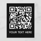 Voeg uw eigen QR-code toe Scanlink naar het menu S (Voorkant)