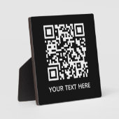 Voeg uw eigen QR-code toe Scanlink naar het menu S Fotoplaat (Voorkant)