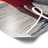 Voeg uw eigen Romantische Liefde Foto-uitbreiding  Foto Afdruk (Hoek)