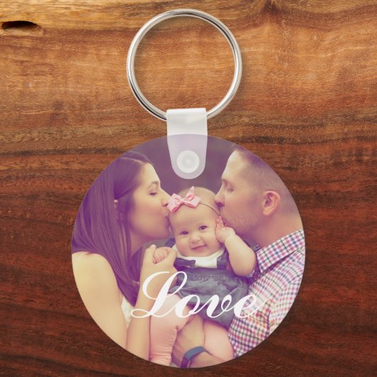 Voeg uw eigen Sleutelhanger Fotoliefhebbers toe (Voorkant)