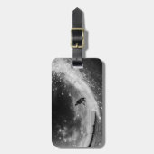 Voeg uw eigen Surf fotoreis toe Bagagelabel (Voorkant verticaal)