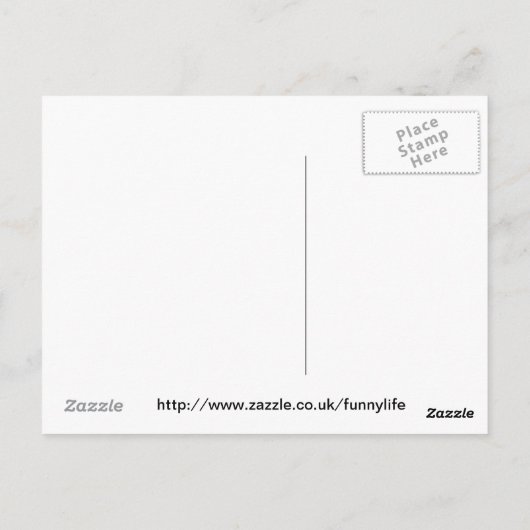 Voeg Uw Eigen Tekst aan het Document van de Briefkaart (Achterkant)