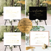 Voeg uw eigen tekst, elegante aangepaste echte Fol Folie Afdrukken