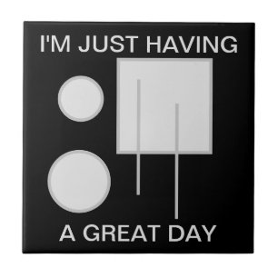 Voeg uw eigen tekst geometrisch toe tegeltje