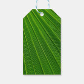 Voeg uw eigen tekst groen toe cadeaulabel (Achterkant)
