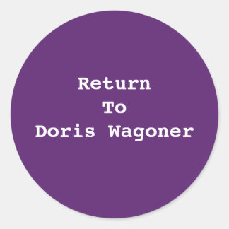 VOEG UW EIGEN TEKST-STICKER TOE RONDE STICKER