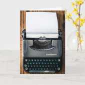 Voeg uw eigen tekst toe aan het schrijfpapier voor kaart (Gele Bloem)