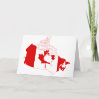 VOEG UW EIGEN TEKST TOE Canada Vlag
