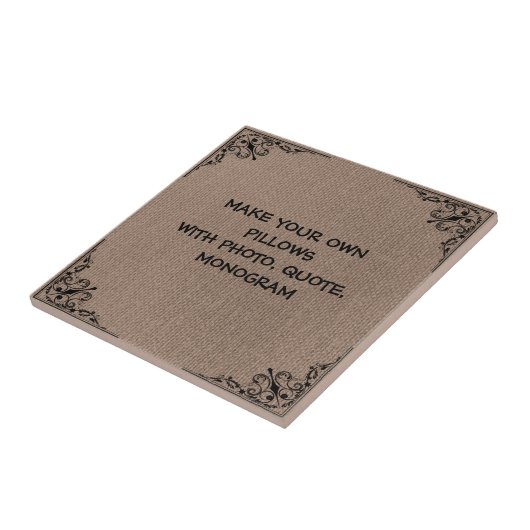 VOEG UW EIGEN TEKST TOE TEGELTJE (Zijkant)