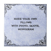 VOEG UW EIGEN TEKST TOE TEGELTJE (Voorkant)