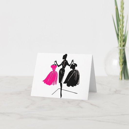 VOEG UW EIGEN TEKST Toe Winkeldag Kaart (Voorkant)