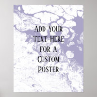 Voeg uw eigen tekst toe Witte & Stof Purple Marmer