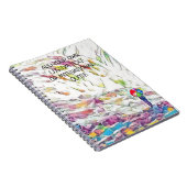 Voeg uw eigen Tekst van de Douane of Motivatie Cit Notitieboek (Rechterzijde)