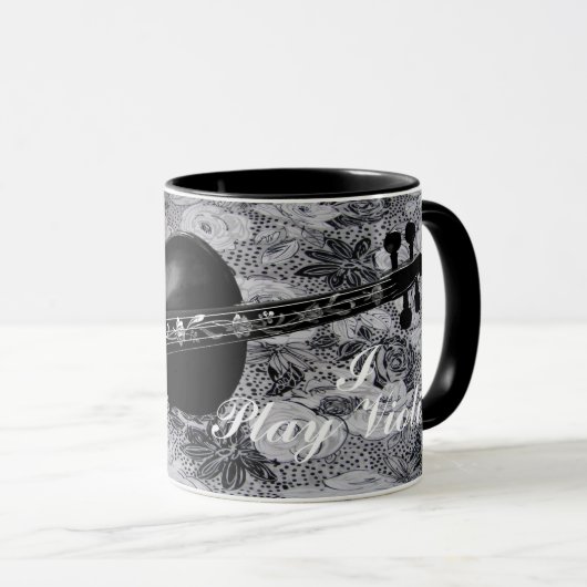 VOEG UW EIGEN TEKSTVIOLIN TOE MOK (Voorkant rechts)