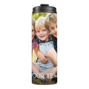 Voeg uw eigen thermische fototumbler toe thermosbeker