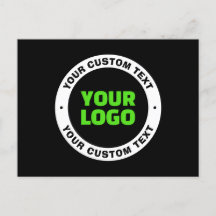 Voeg uw eigen zakelijke Logo of geüploade ontwerp 