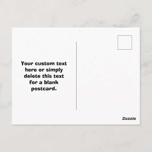 Voeg uw eigen zakelijke Logo of geüploade ontwerp Briefkaart (Achterkant)