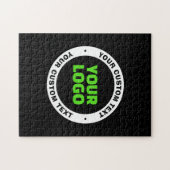 Voeg uw eigen zakelijke Logo of geüploade ontwerp  Legpuzzel (Horizontaal)