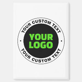 Voeg uw eigen zakelijke Logo of geüploade ontwerp  Magneet