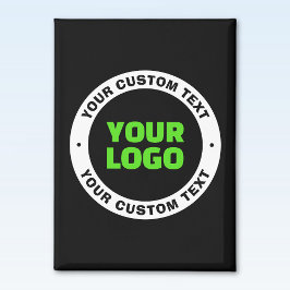 Voeg uw eigen zakelijke Logo of geüploade ontwerp  Magneet