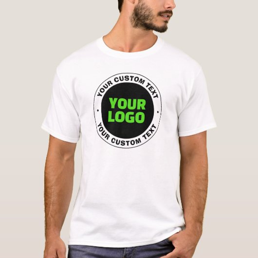 Voeg uw eigen zakelijke Logo of geüploade ontwerp  T-shirt (Voorkant)