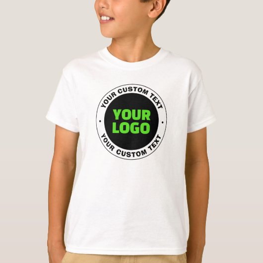 Voeg uw eigen zakelijke Logo of geüploade ontwerp  T-shirt (Voorkant)