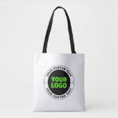 Voeg uw eigen zakelijke Logo of geüploade ontwerp  Tote Bag (Voorkant)