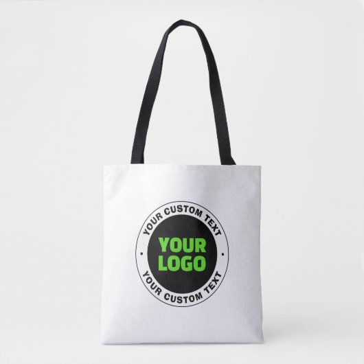 Voeg uw eigen zakelijke Logo of geüploade ontwerp  Tote Bag (Voorkant)